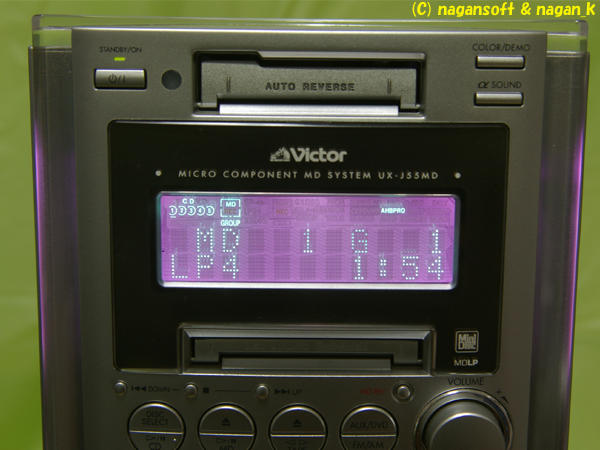 ナガーンソフト｜SALE｜Victor UX-J55MD ジャンク マイクロコンポ(5CD